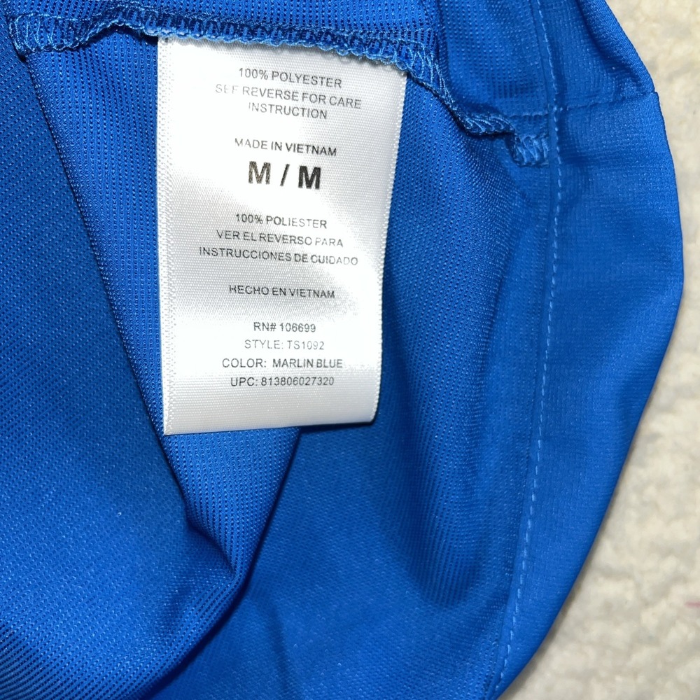 Habit River Guide Shirt Men's M Blue Short Sleeve Vented Solar Factor 40+ NWT - Picture 11 of 15